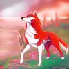 Animation Wolf paint by numbers