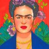 Art Print Farida Kahlo painting by numbers