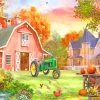 Autumn Farm paint by numbers