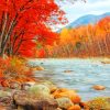 Autumn Scenery Nature paint by numbers