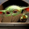 Baby Yoda painting by numbers