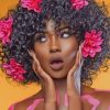 Black Woman Hairstyle Photoshoot paint by numbers