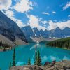 Canadian Lakes And Mountains paint by numbers