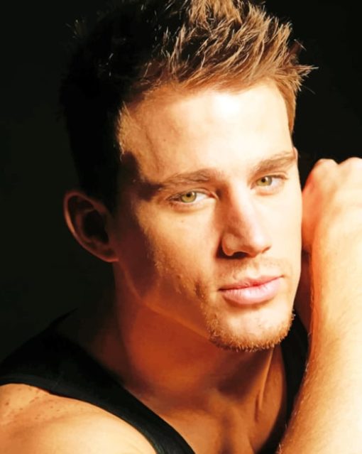 Channing Tatum paint by numbers
