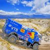 Truck Dakar Rallying paint by numbers