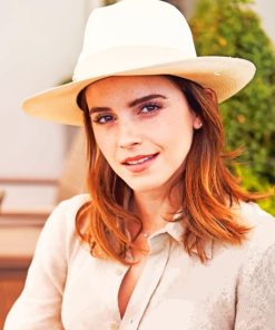 Emma Watson paint by numbers