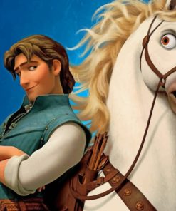Flynn Rider painting by numbers