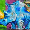 Rhino's Graffiti paint by numbers