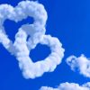 Heart Shaped Clouds painting by numbers