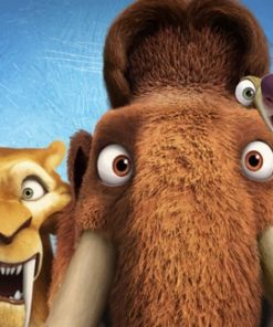 Ice Age Movie Characters paint by numbers