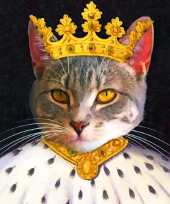 King Cat paint by numbers