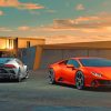Lamborghini Huracan EVO Parked paint by numbers