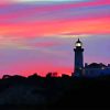 Lighthouse Silhouette paint by numbers