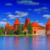 Galve Lake And Trakai Castles paint by numbers