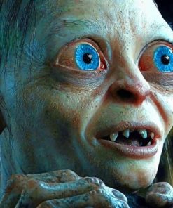 Smeagol From Lord Of The Rings paint by numbers