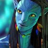 Avatar Female Character paint by numbers