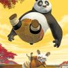 Kung Fu Panda Student And Master paint by numbers