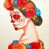 Mexican Face Art paint by numbers