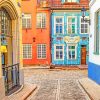 Old Town Of Riga Latvia painting by numbers