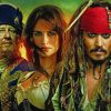 Pirates Of The Caribbean Characters painting by numbers