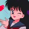 Sailor Mars Anime painting by numbers