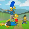 The Simpsons Family Armed paint by numbers