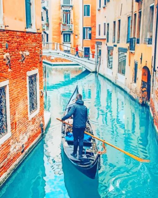 The Canals Of Venice painting by numbers