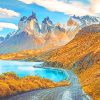 Torres Del Paine National Park paint by numbers
