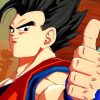 Gohan With Thumbs Up paint by numbers