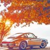Vintage Porsche paint by numbers