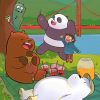 We Bare Bears painting by numbers