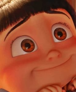 Agnes Despicable Me painting by numbers