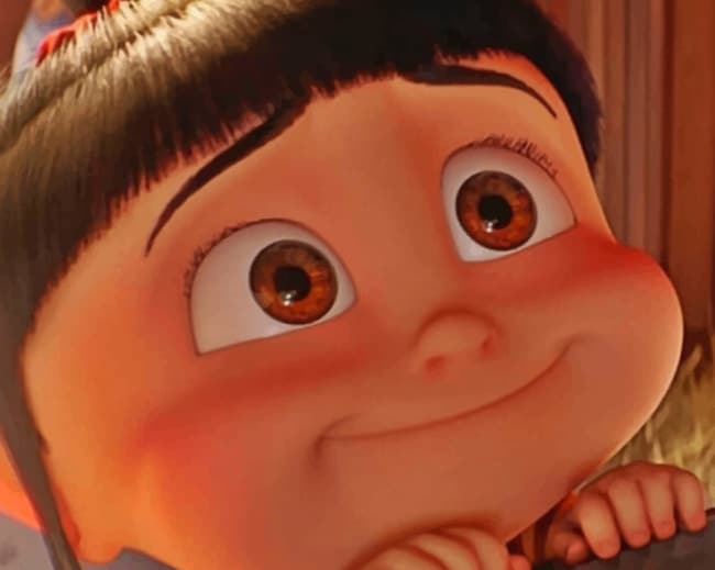 Agnes Despicable Me painting by numbers
