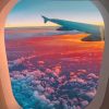 Airplane View Of Clouds painting by numbers