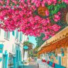 Alacati Town Turkey painting by numbers
