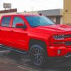 American Red Truck paint by numbers
