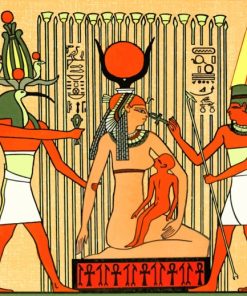 Ancient Egyptian Arts paint by numbers