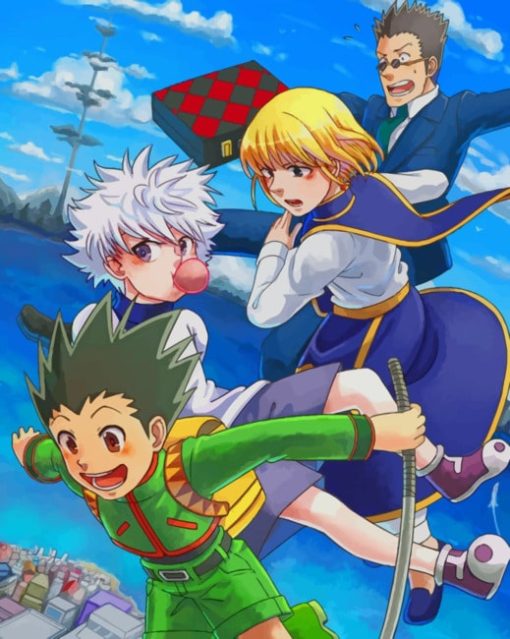 Anime Hunter X Hunter Characters painting by numbers