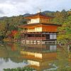 Asian Architecture On The Lake paint by numbers