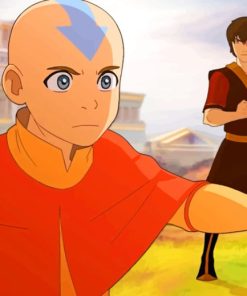 Avatar The Last Air Bender paint by numbers