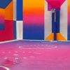 Basketball Painted Playground paint by numbers