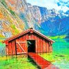 Berchtesgaden National Park Germany paint by numbers