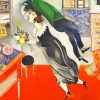 Birthday By Marc Chagall paint by numbers