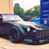 Black Nissan Fairlady paint by numbers