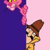 The Pink Panther painting by numbers