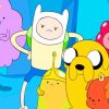 Adventure Time Cartoon paint by numbers