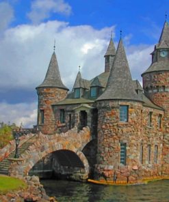 Boldt Castle In Scotland paint by numbers