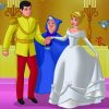 Cinderella And The Prince paint by numbers