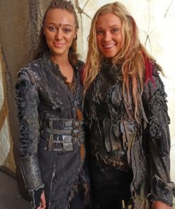 Clarke And Lexa From 100 painting by numbers