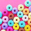 Colorful Doughnut painting by numbers